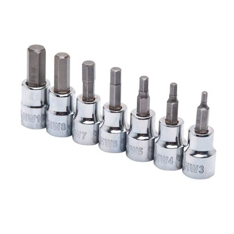 husky 3 8 drive socket set